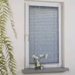 Vorhänge & Gardinen|Liedeco Klemmfix-Plissee Ranke 50 x 130 cm Grau