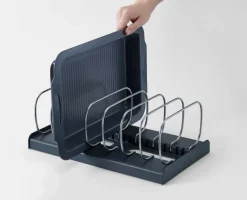 Joseph Joseph Halterungen-Kochgeschirr-Organizer DrawerStore Anthracite