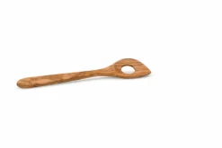 Continenta Küchenutensilien-Kochlöffel Olivenholz 30 cm Braun