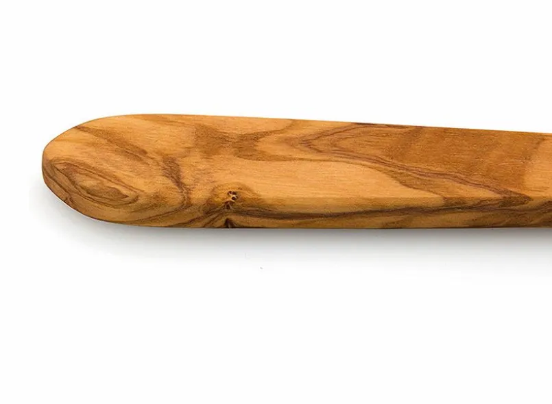 Continenta Küchenutensilien-Kochlöffel Olivenholz 30 cm Braun