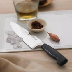 Schneidwaren|Zwilling Kochmesser Vier Sterne 20 cm Schwarz