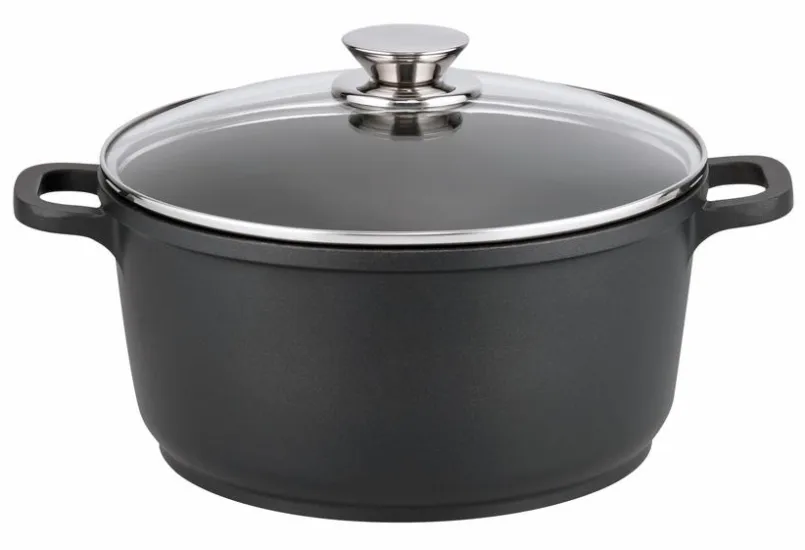 Töpfe|ELO Kochtopf Alucast 20 cm Schwarz