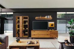 Vitrinen|MCA Kombi Vitrine Arezzo Wildeiche