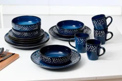 Geschirr|Ritzenhoff & Breker Kombiservice Laguna 16tlg. Blau