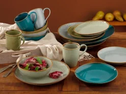CreaTable Geschirr-Kombiservice Nature Collection 16tlg. Grün