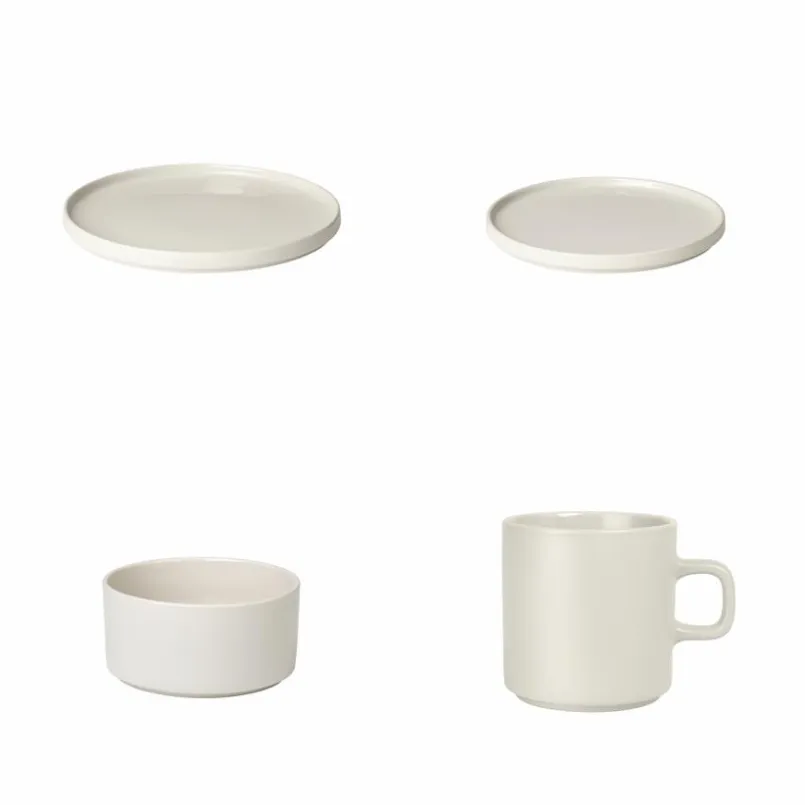 blomus Geschirr-Kombiservice Pilar 16tlg. Beige