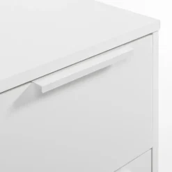 Büroschränke & Regale|Composad Kommode Espresso Weiß