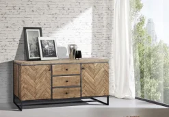 Kommoden|Kommoden|WOLFMÖBEL Kommode Parquet Akazie