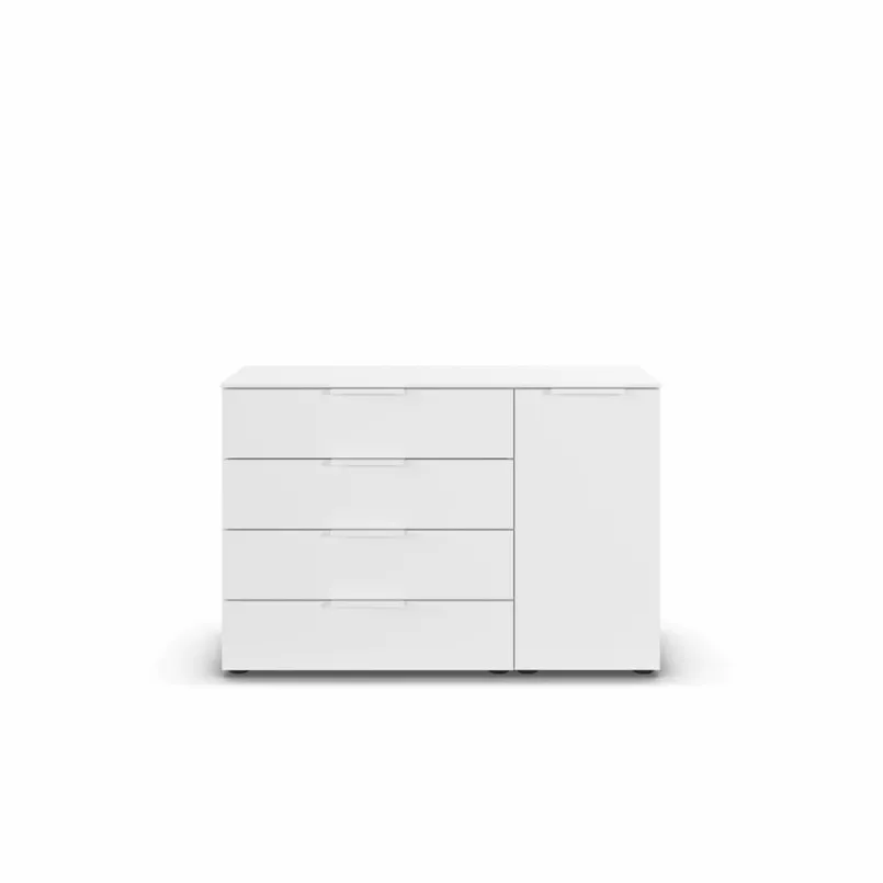 Kommoden|rauch BLACK Kommode Scale Box Alpinweiß
