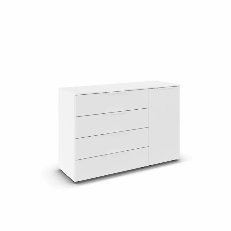 Kommoden|rauch BLACK Kommode Scale Box Alpinweiß