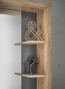 Garderoben-Komplettsets-Kompaktgarderobe Frame Anthrazit