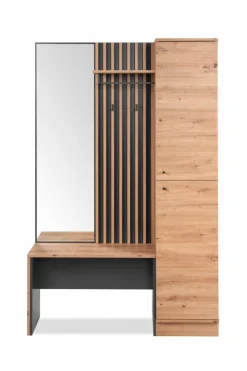 Garderoben-Komplettsets| Kompaktgarderobe Medan Artisan-Eiche
