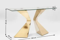 KARE DESIGN Konsolentische-Konsolentisch Gloria 82379 Gold