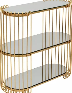 KARE DESIGN Konsolentische|Konsolentische-Konsolentisch Wire 87707 Gold