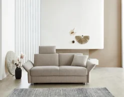 bali Schlafsofas|Schlafsofas-Kopfstütze Lina Beige