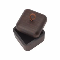 Badzubehör|Aquanova Kosmetikdose Ebony Dunkelbraun
