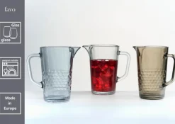 Karaffen & Krüge|Karaffen & Krüge|Ritzenhoff & Breker Krug Favo 1200 ml Klar