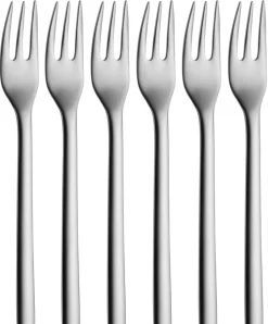 Bestecke|WMF Kuchengabel Nuova 6tlg. Silber