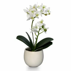 Orchideen-Kunstblume Orchidee 30 cm Weiß