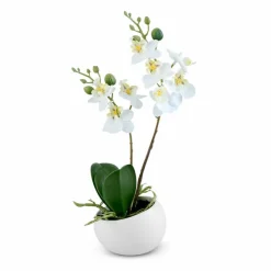 Kunstblume Orchidee Phalaenopsis 25 cm< Outlet