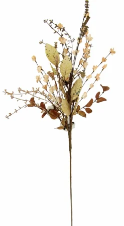 Grünpflanzen-Kunstpflanze Baumwolle 80 cm Natur
