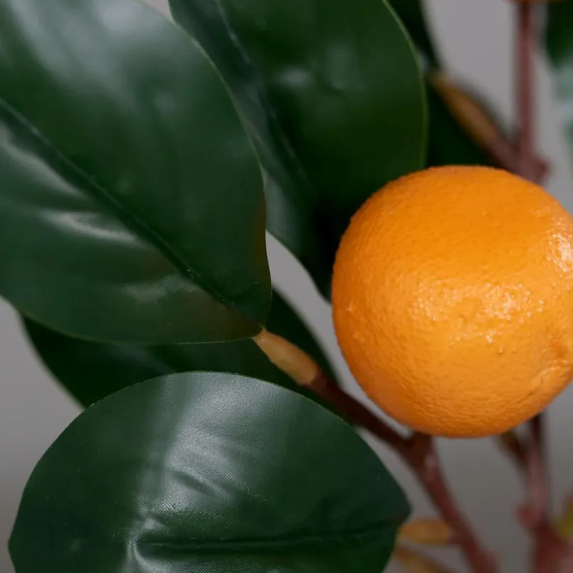 Grünpflanzen-Kunstpflanze nbaum 30 cm Orange
