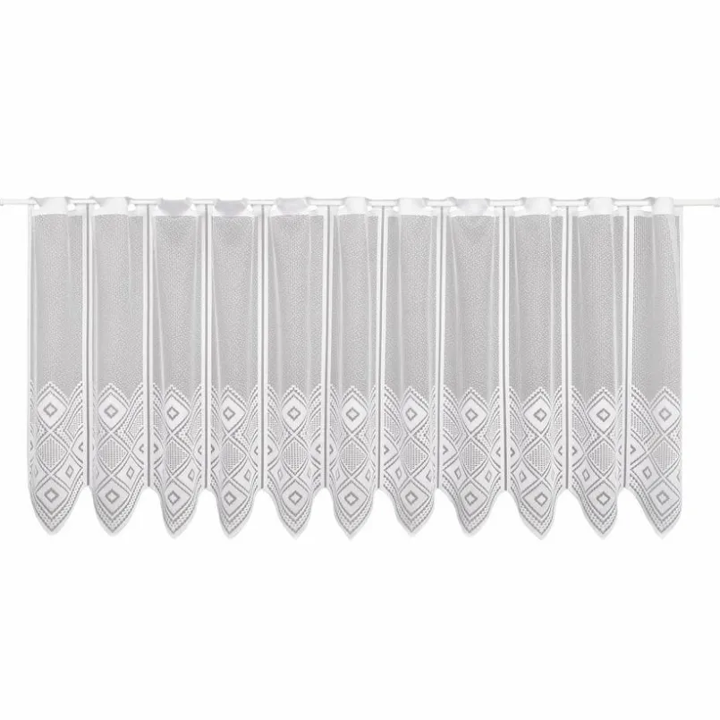 Vorhänge & Gardinen|Gerster Collection Kurzgardine Fiona 150 x 52 cm Weiß