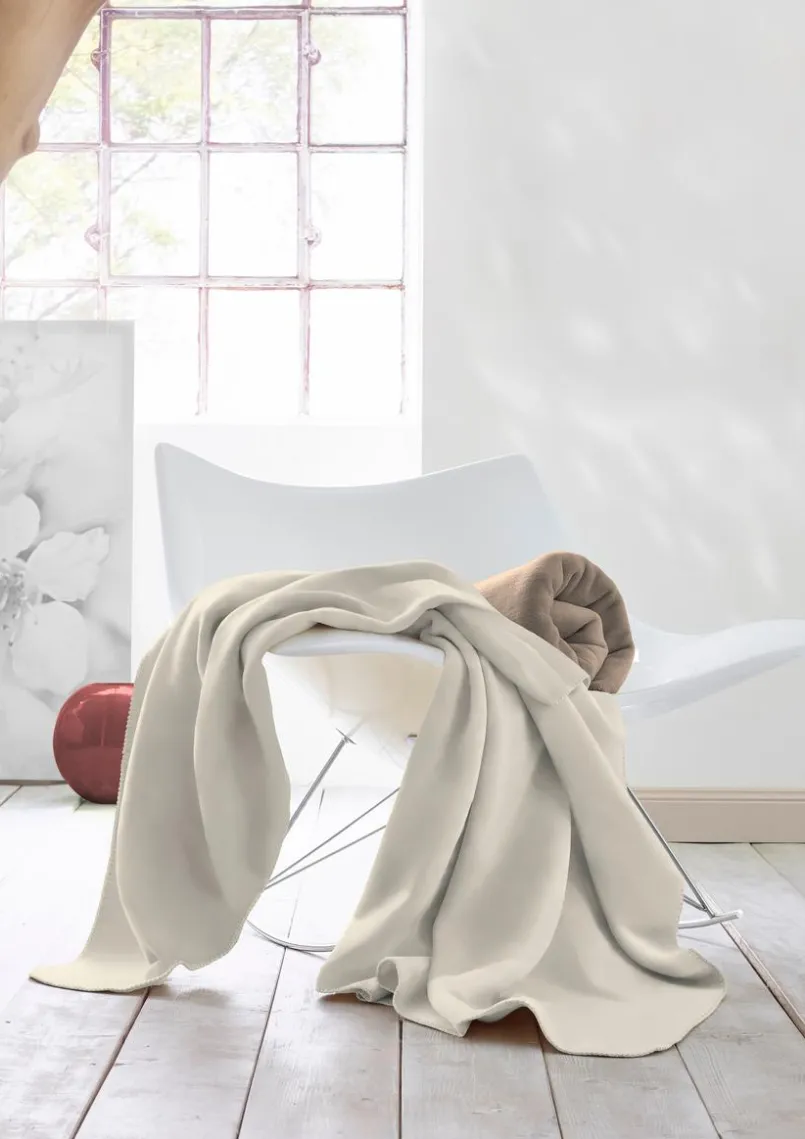 Kuscheldecken|Decken|Biederlack Kuscheldecke 150 x 200 cm Beige