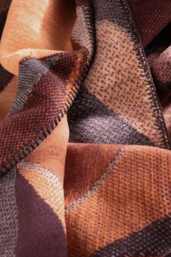 Biederlack Kuscheldecken|Decken-Kuscheldecke Autumm Ember 150 x 200 cm Bordeaux
