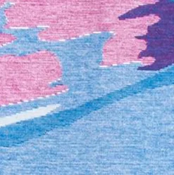 pad Kuscheldecken|Decken-Kuscheldecke Flower 150 x 200 cm Violet