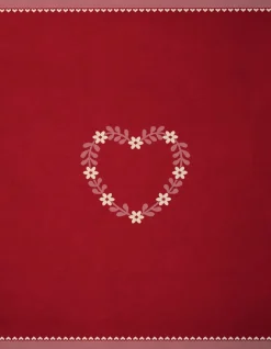 Kuscheldecken|Decken|Biederlack Kuscheldecke Heartwarming 150 x 200 cm Rot