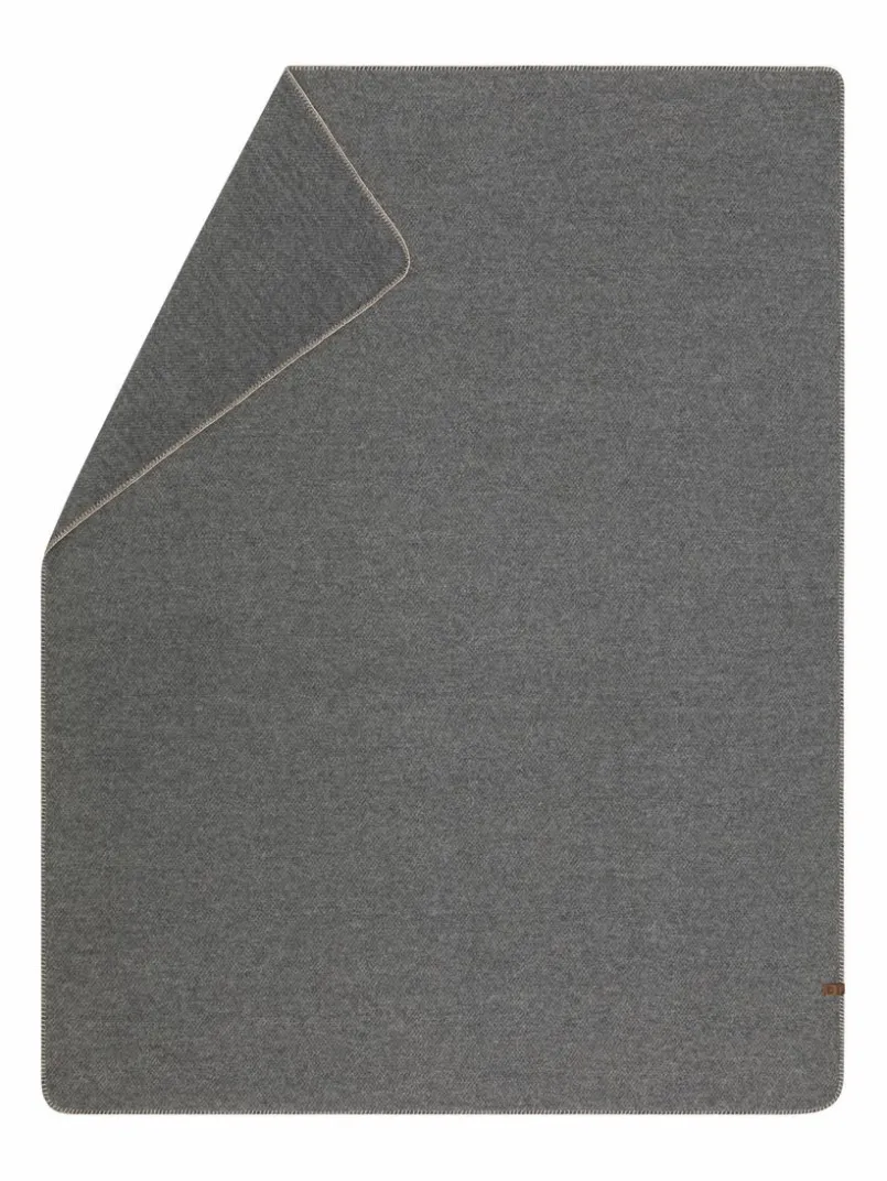 Kuscheldecken|Decken|Fussenegger Kuscheldecke Merano 160 x 200 cm Grau