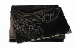 Kuscheldecken|Decken|JOOP! Kuscheldecke Paisley 150 x 200 cm Schwarz