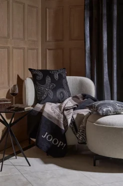 Kuscheldecken|Decken|JOOP! Kuscheldecke Paisley 150 x 200 cm Schwarz
