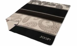 JOOP! Kuscheldecken|Decken-Kuscheldecke Paisley Stripes 150 x 200 cm Schwarz