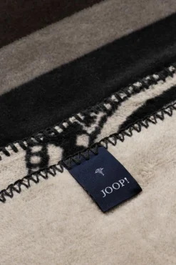 JOOP! Kuscheldecken|Decken-Kuscheldecke Paisley Stripes 150 x 200 cm Schwarz