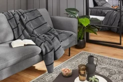 Kuscheldecken|Decken|Ibena Kuscheldecke Bugatti 150 x 200 cm Schwarz