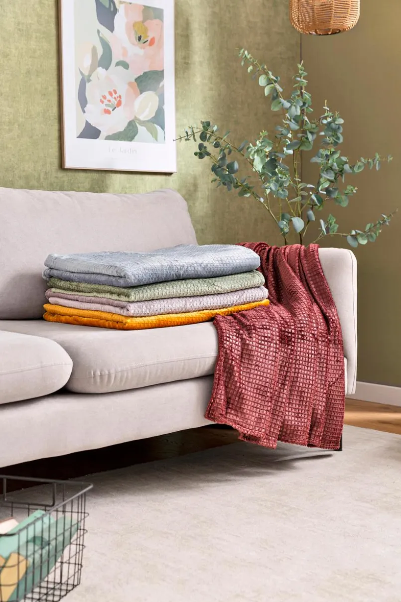 Kuscheldecken|Decken|Collection Noblesse Kuscheldecke Cashmere Touch 150x200 cm Weinrot