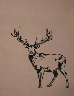 Biederlack Kuscheldecken|Decken-Kuscheldecke Deer 150 x 200 cm Braun