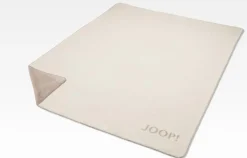 JOOP! Kuscheldecken|Decken-Kuscheldecke Doubleface 150 x 200 cm Ecru / Feder