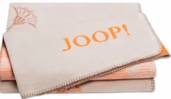 Kuscheldecken|Decken|JOOP! Kuscheldecke Faded Cornflower 150x200 cm Sand