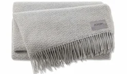 Kuscheldecken|Decken|JOOP! Kuscheldecke Fine Woven 130 x 190 cm Silber