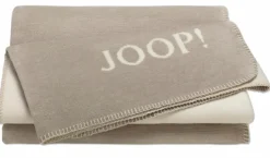 JOOP! Kuscheldecken|Decken-Kuscheldecke Melange 150 x 200 cm Stein / Natur