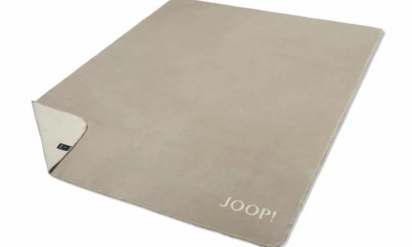 JOOP! Kuscheldecken|Decken-Kuscheldecke Melange 150 x 200 cm Stein / Natur