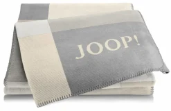 Kuscheldecken|Decken|JOOP! Kuscheldecke Mosaik 150 x 200 cm Natur