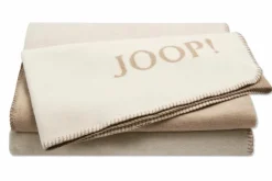 Kuscheldecken|Decken|JOOP! Kuscheldecke Split 150 x 200 cm Natur