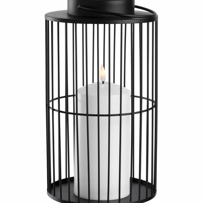 Leonardo Leuchtobjekte|Laternen-Laterne LED 26,5 cm Schwarz
