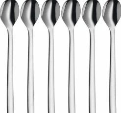 Bestecke|WMF Latte Macchiato Löffel 6tlg. Silber