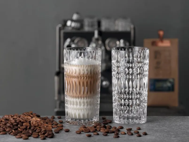 Kaffee & Tee|Nachtmann Latte-Macchiato-Becher Ethno Barista 2tlg. Klar
