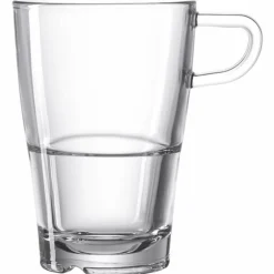 Leonardo Kaffee & Tee-Latte-Macchiato-Becher Senso 350 ml Klar